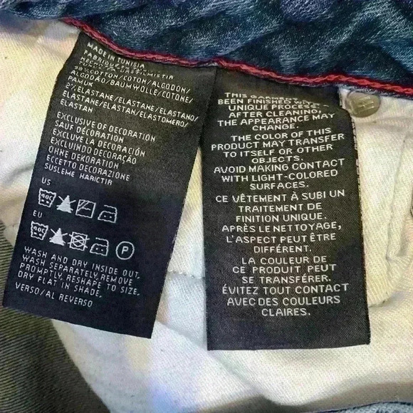 Tommy Hilfiger Rome regular fit jean sz 30/30 slim fall winter dark wash comfy - Picture 11 of 11